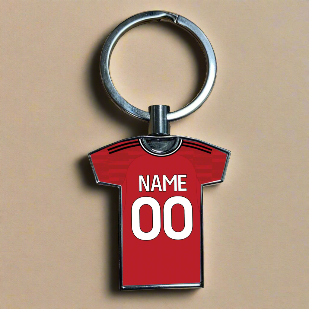 Chelsea Women Third Kit Shirt Metal Keyring (24/25 KIT) - White Lettering