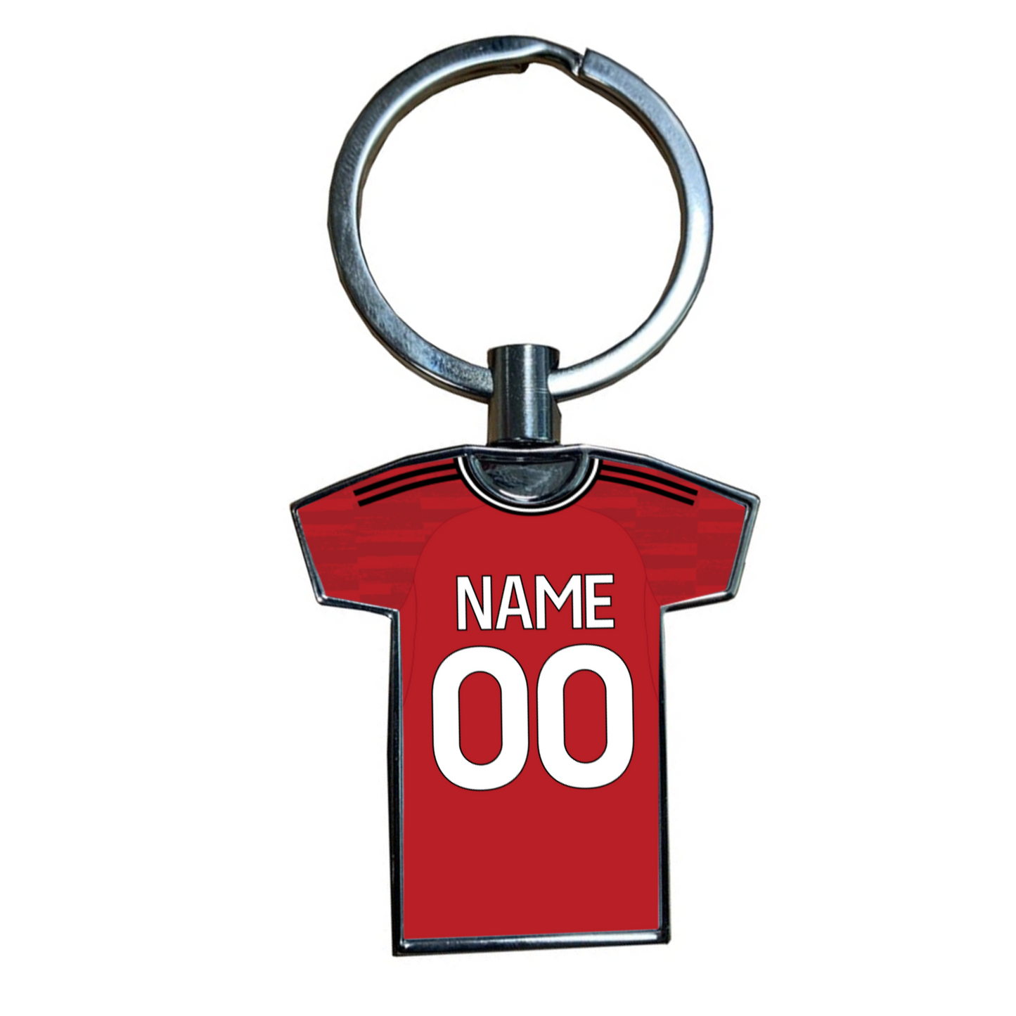 Chelsea Women Third Kit Shirt Metal Keyring (24/25 KIT) - White Lettering