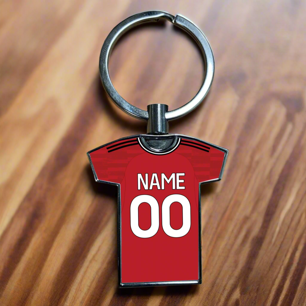Chelsea Women Third Kit Shirt Metal Keyring (24/25 KIT) - White Lettering