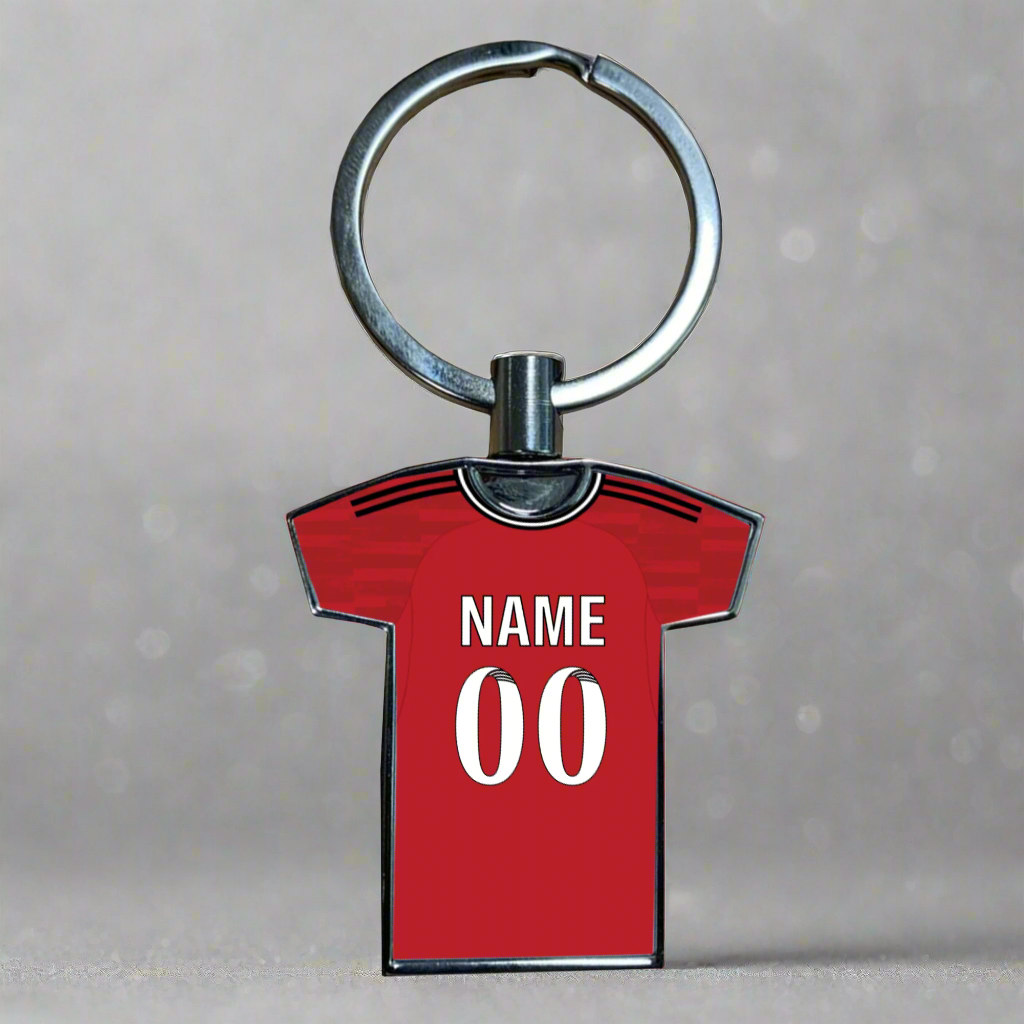 Chelsea Women Third Kit Shirt Metal Keyring (24/25 KIT) - White Lettering