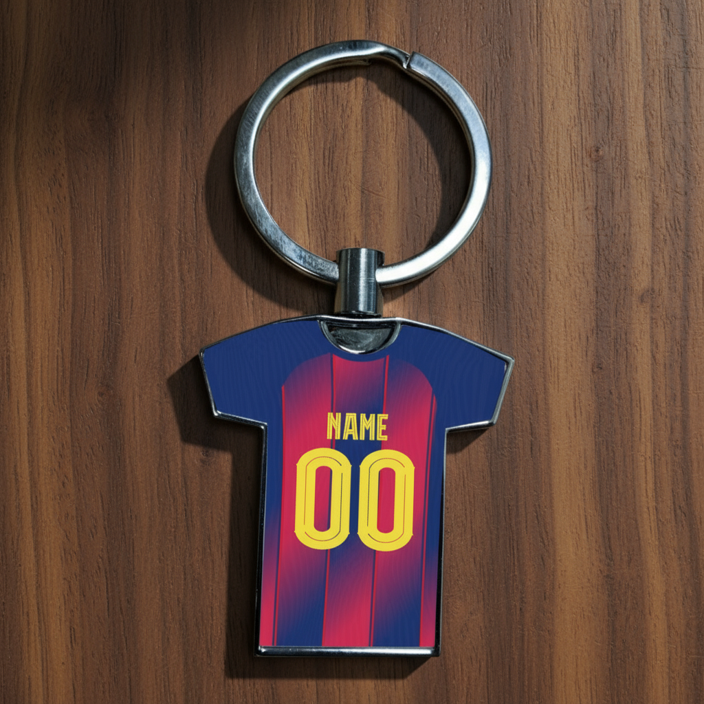 United Women Home Kit Shirt Metal Keyring (24/25 KIT) - RAINBOW EDITION