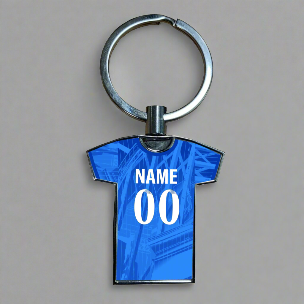 United Women Home Kit Shirt Metal Keyring (24/25 KIT) - RAINBOW EDITION