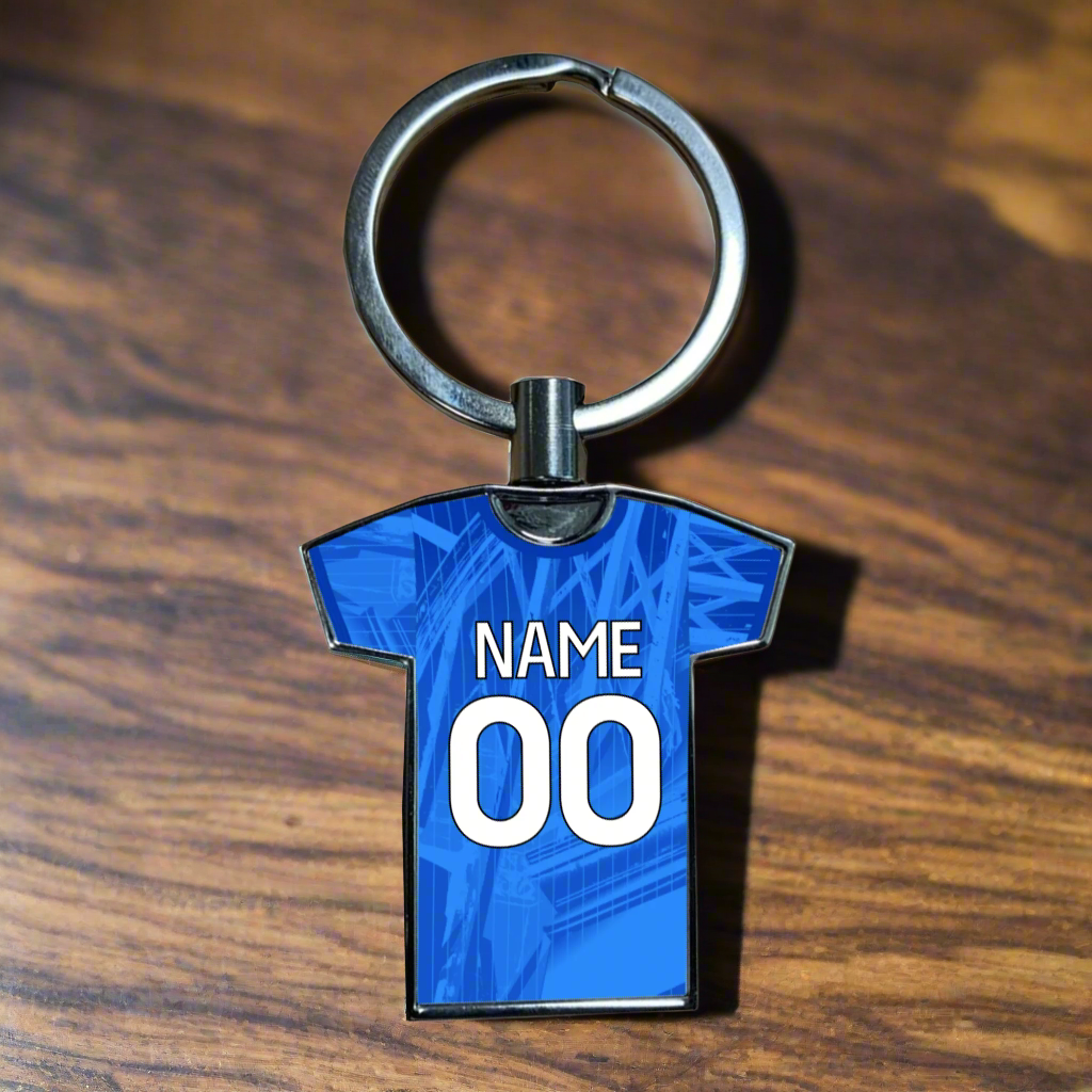 United Women Home Kit Shirt Metal Keyring (24/25 KIT) - RAINBOW EDITION