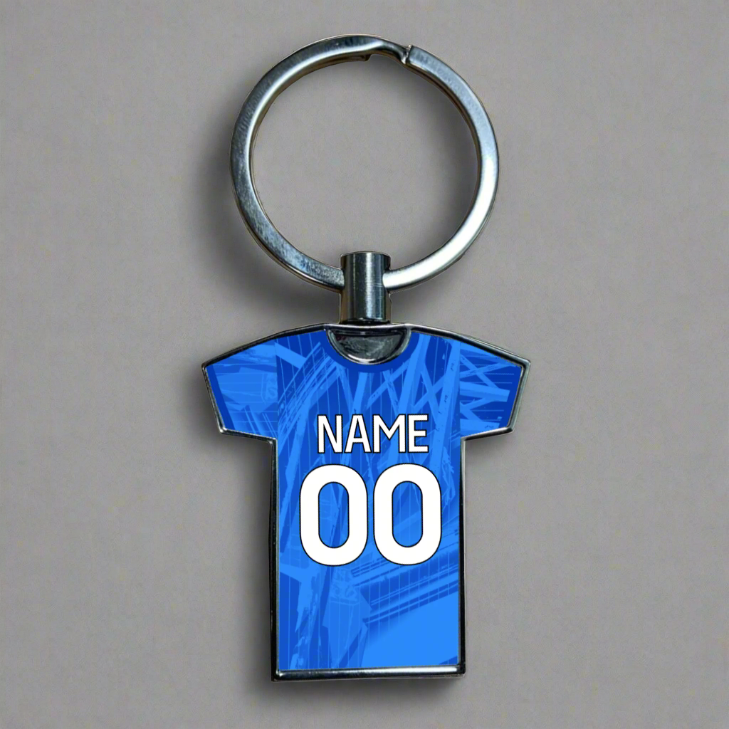 United Women Home Kit Shirt Metal Keyring (24/25 KIT) - RAINBOW EDITION