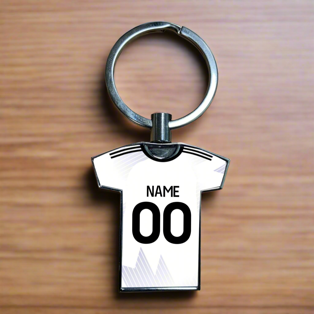 United Women Home Kit Shirt Metal Keyring (24/25 KIT) - RAINBOW EDITION
