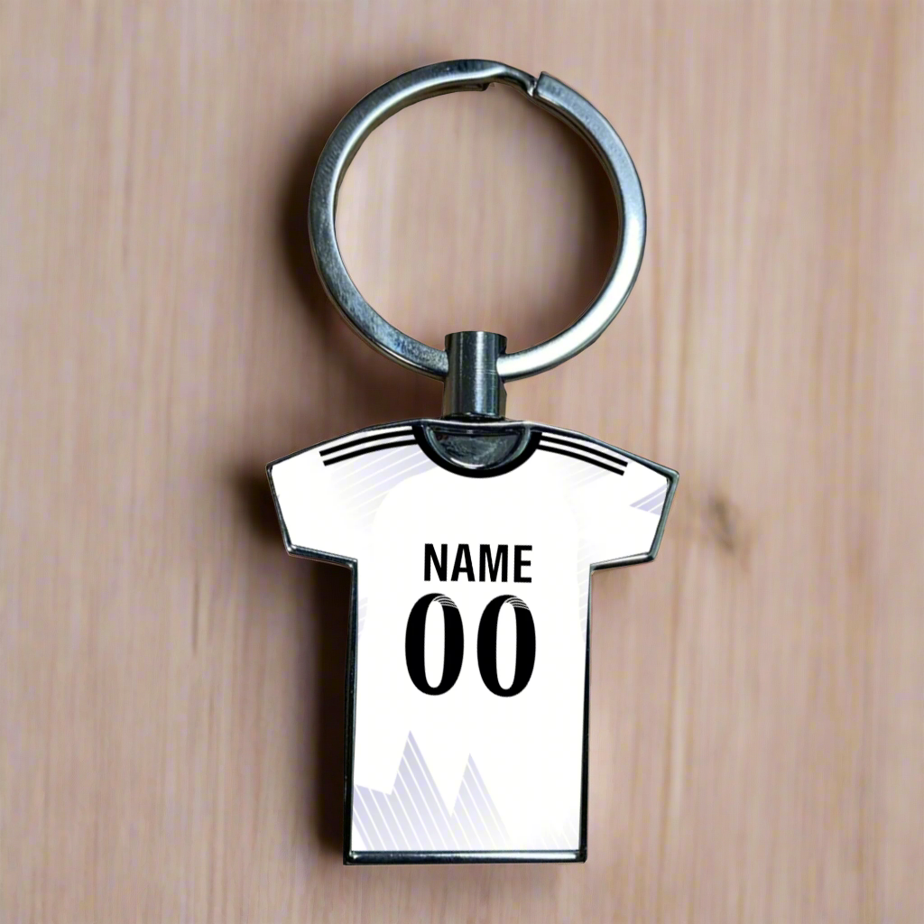 United Women Home Kit Shirt Metal Keyring (24/25 KIT) - RAINBOW EDITION