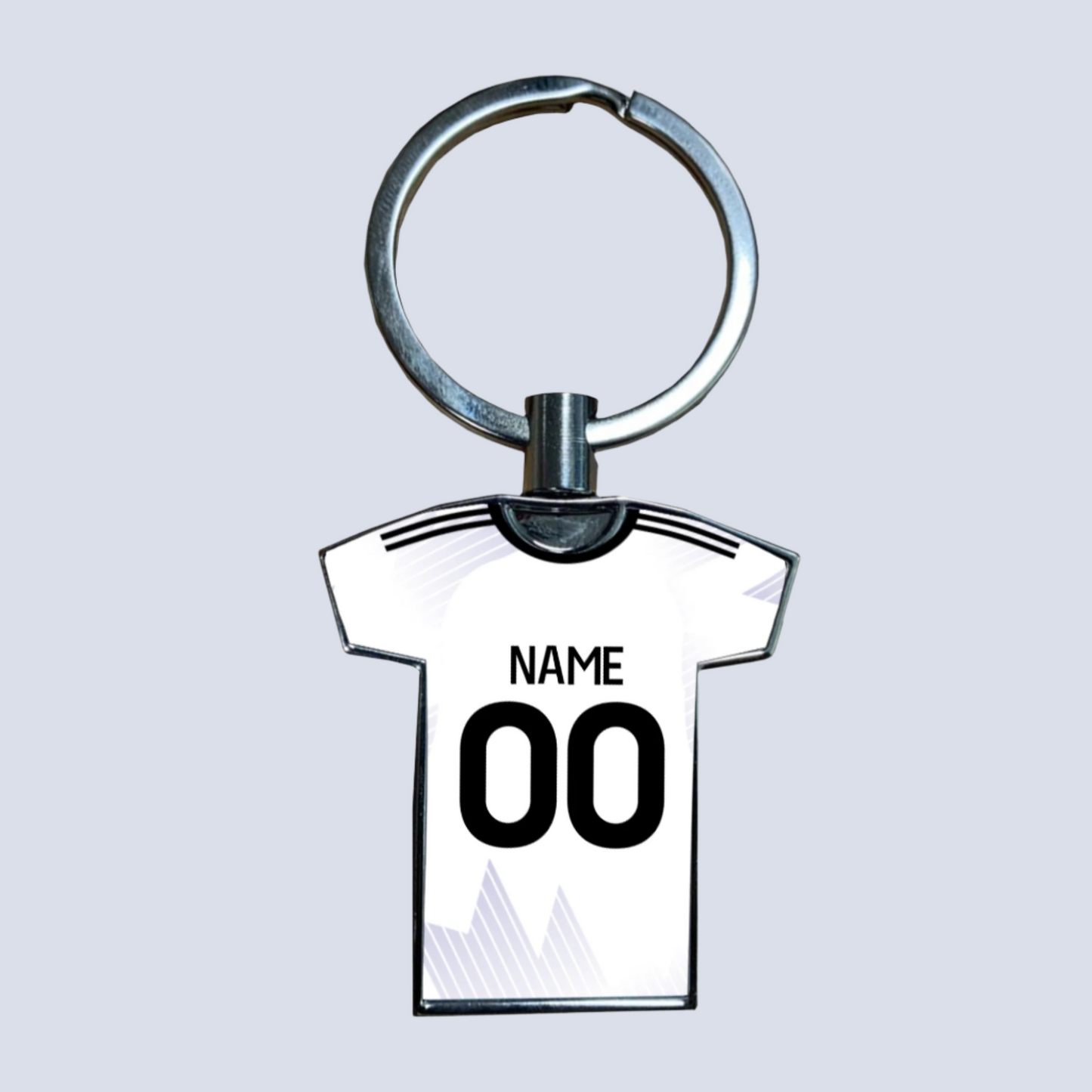 United Women Home Kit Shirt Metal Keyring (24/25 KIT) - RAINBOW EDITION