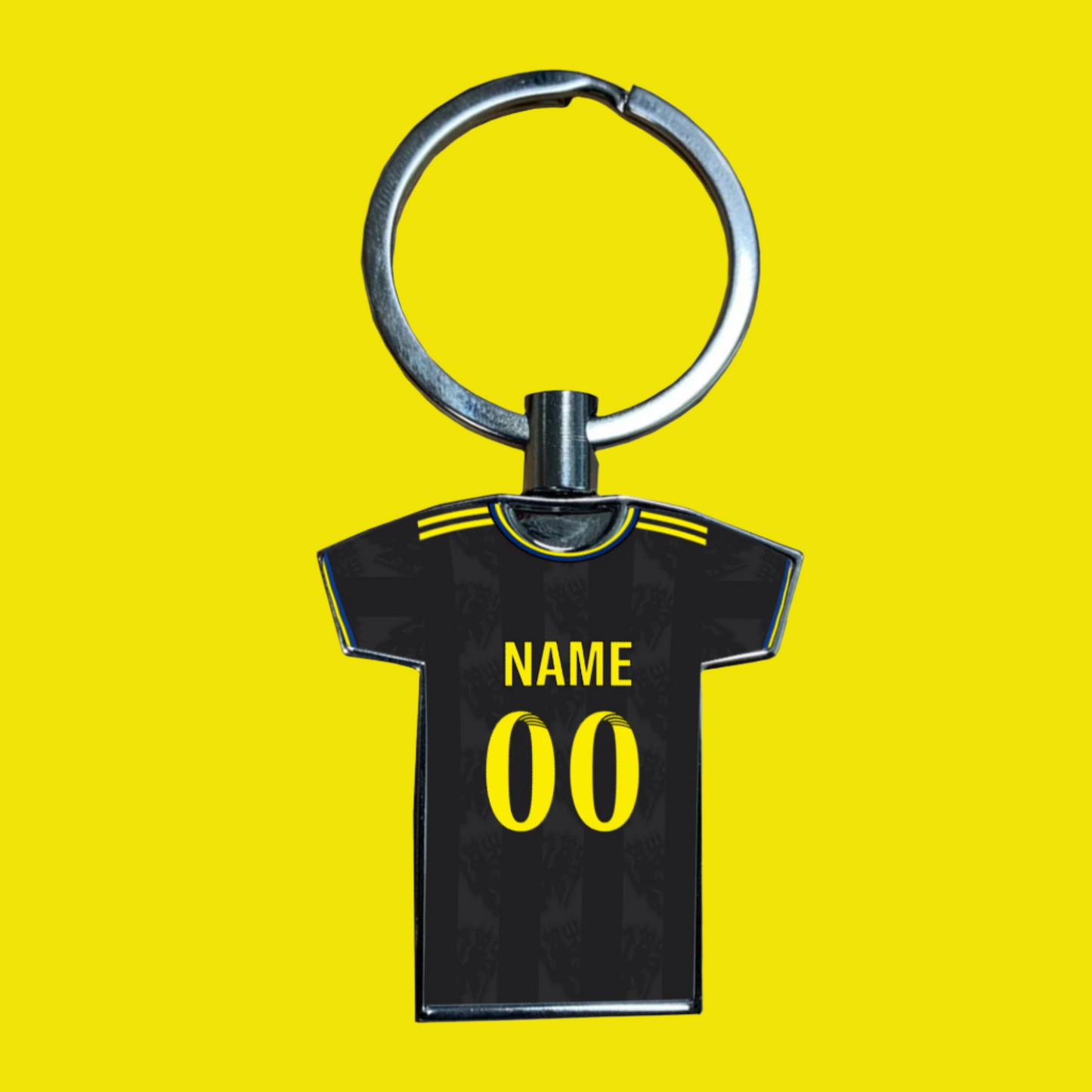 United Women Home Kit Shirt Metal Keyring (24/25 KIT) - RAINBOW EDITION