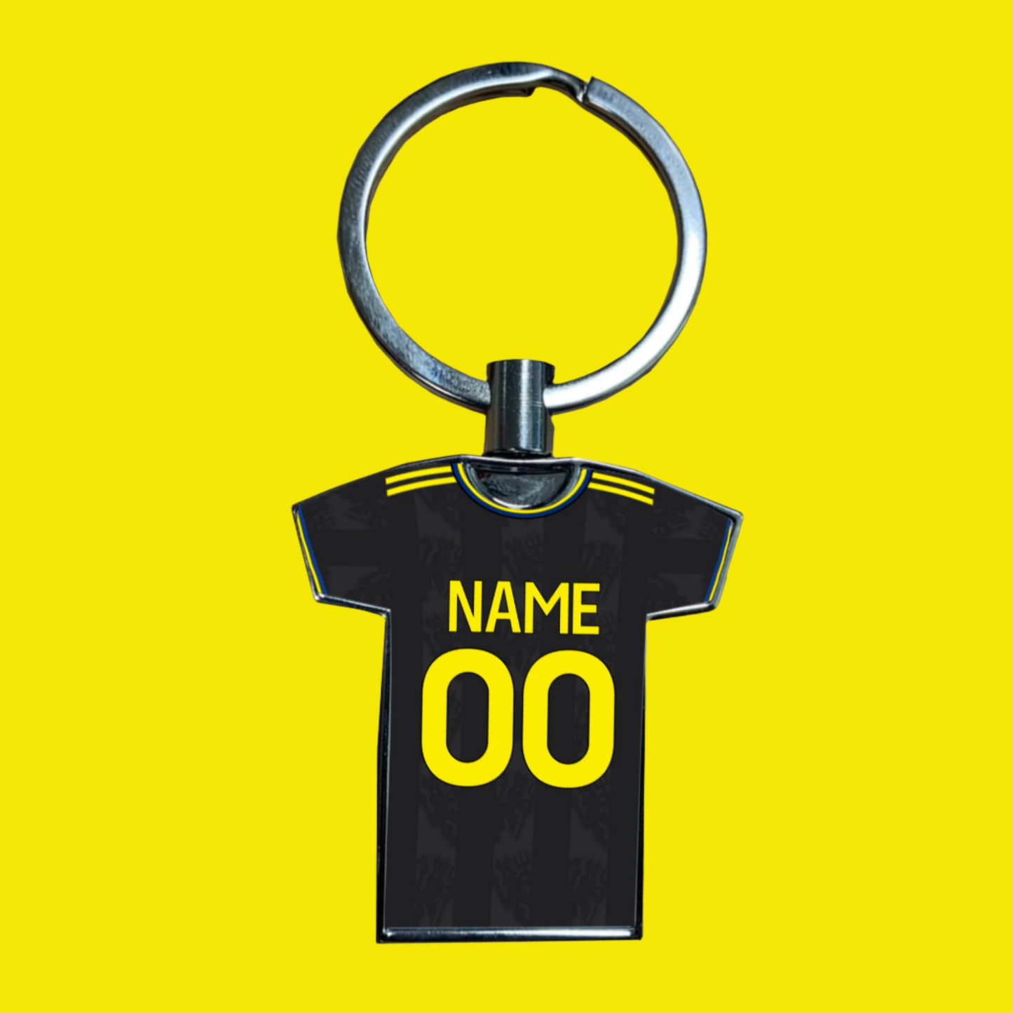 United Women Home Kit Shirt Metal Keyring (24/25 KIT) - RAINBOW EDITION