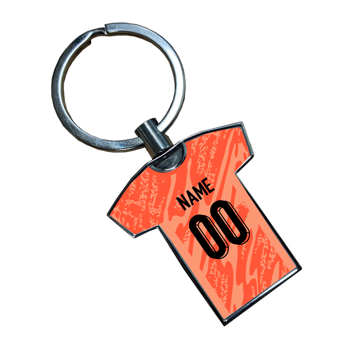 England Metal Goalkeeper Shirt Keyring