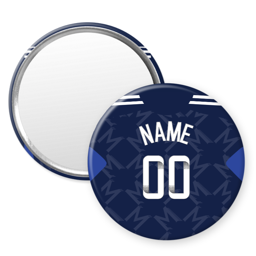 United Women Away Kit Style 58mm Pocket Mirror (24/25 KIT)