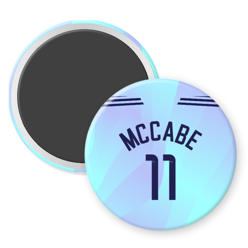 Arsenal Women Third Kit Player Fridge Magnets (24/25 Kit)