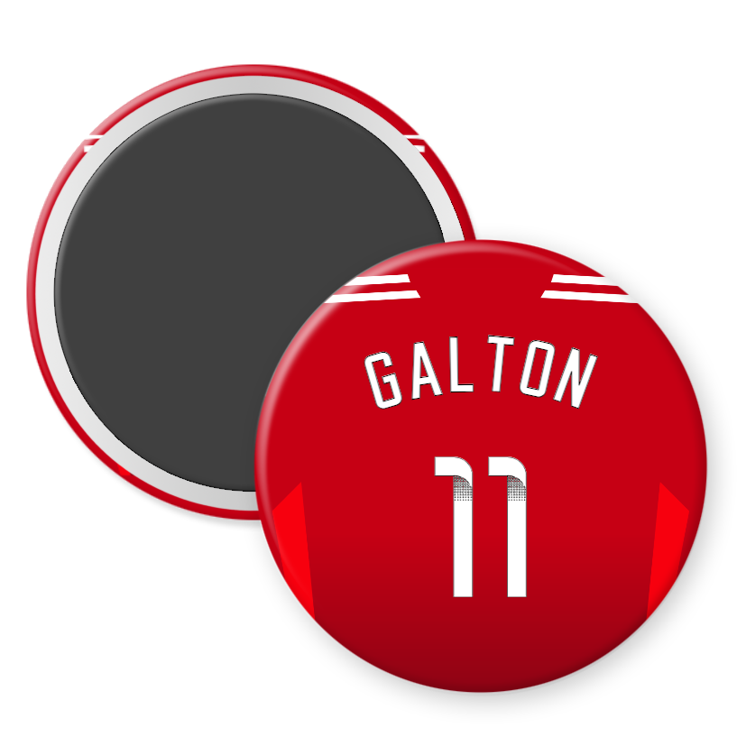 United Women Home Kit Player Fridge Magnets (24/25 KIT)