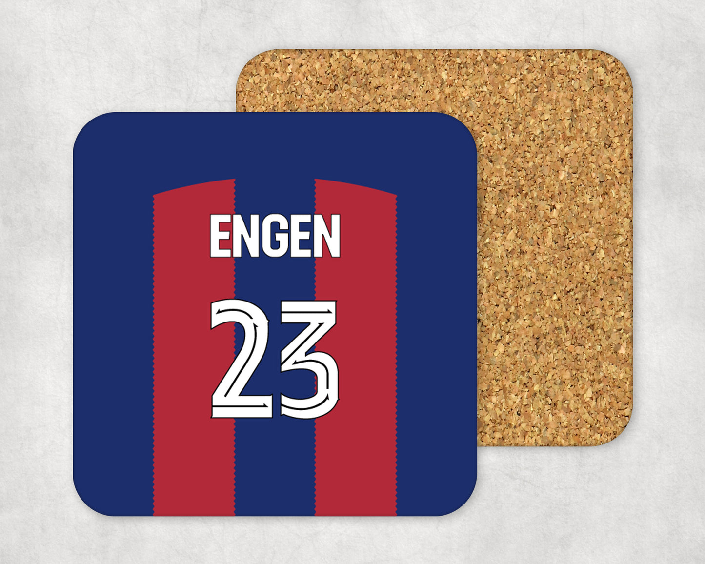 Barcelona Women Home Kit Coaster