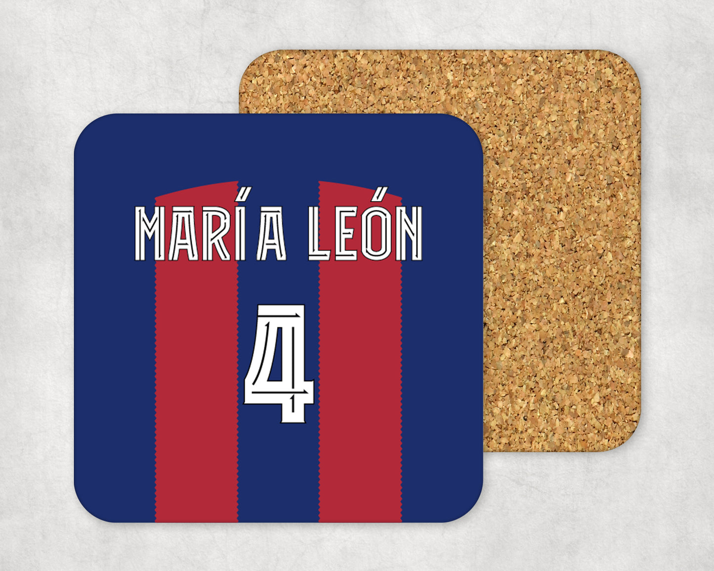 Barcelona Women Home Kit Coaster