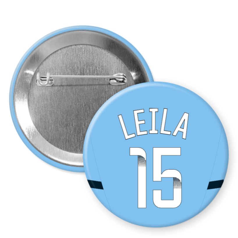 Man City Women Home Kit Style Player Badges (24/25 KIT)