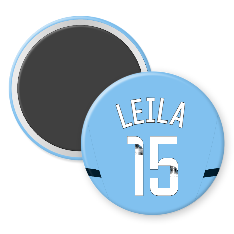 Man City Women Home Kit Player Fridge Magnets (24/25 KIT)