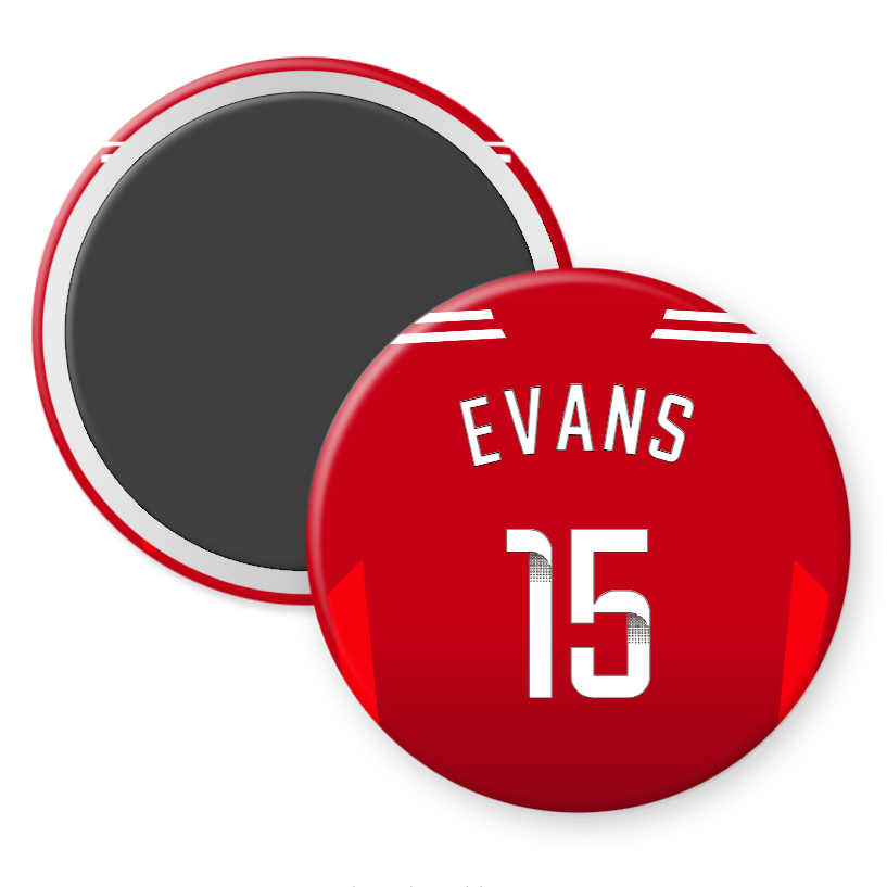 United Women Home Kit Player Fridge Magnets (24/25 KIT)