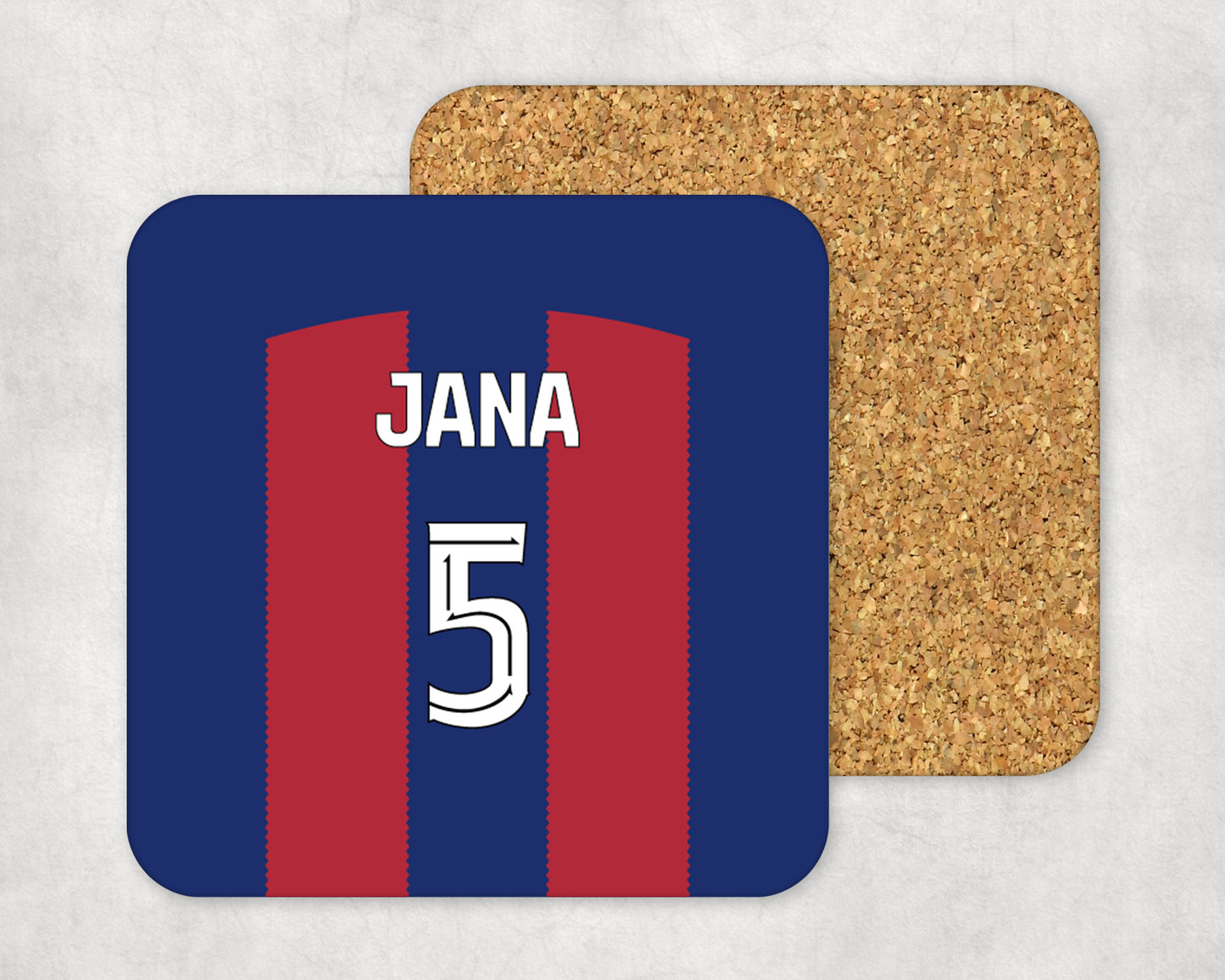 Barcelona Women Home Kit Coaster