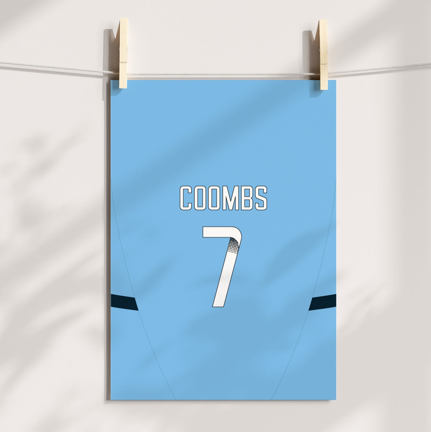 Man City Women Home Kit Poster (24/25 Kit)
