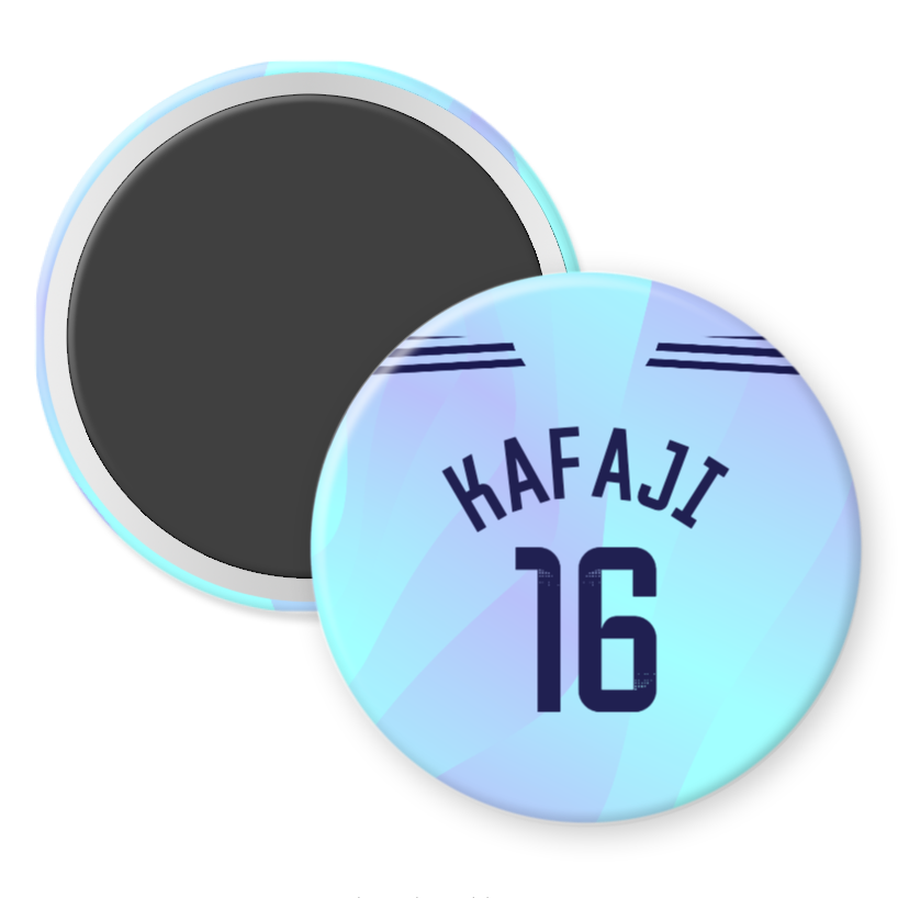 Arsenal Women Third Kit Player Fridge Magnets (24/25 Kit)