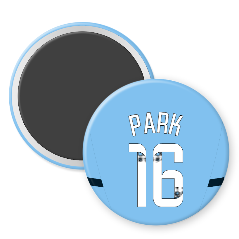 Man City Women Home Kit Player Fridge Magnets (24/25 KIT)