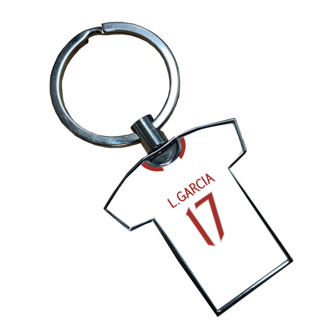 United Women Third Kit Shirt Metal Keyring