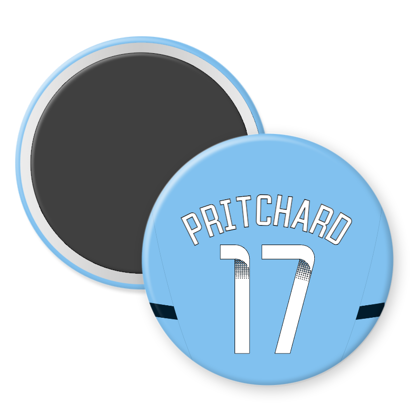 Man City Women Home Kit Player Fridge Magnets (24/25 KIT)
