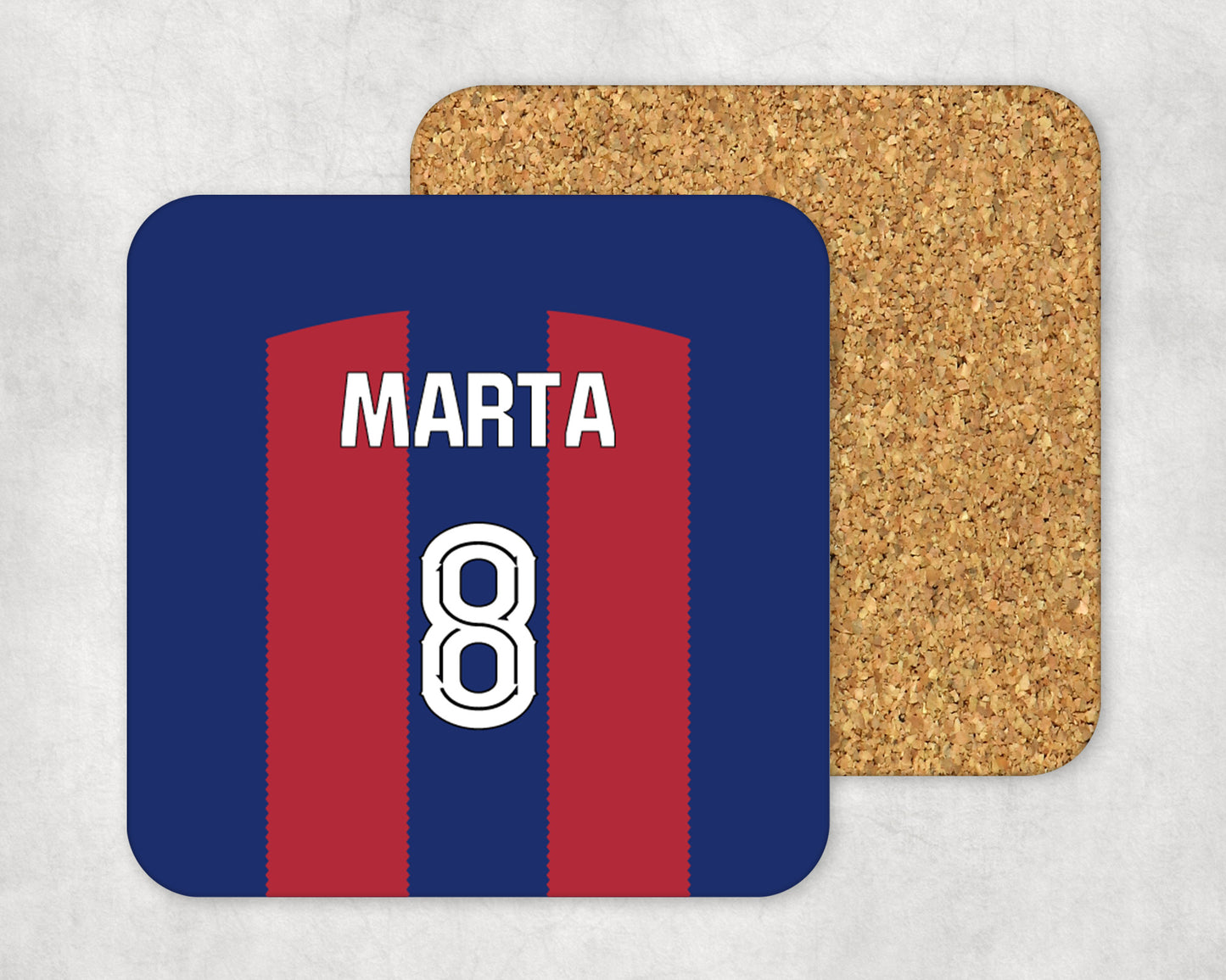 Barcelona Women Home Kit Coaster