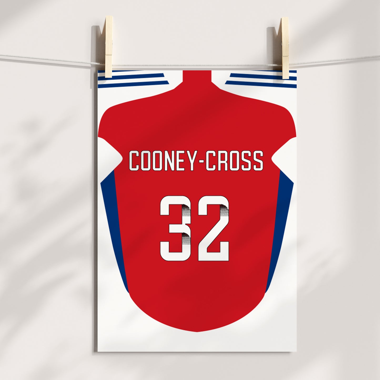 Arsenal Women Home Kit Poster (24/25 Kit)