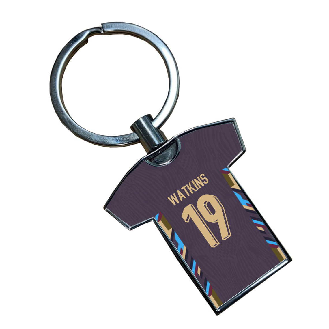 England Metal Away Shirt Keyring