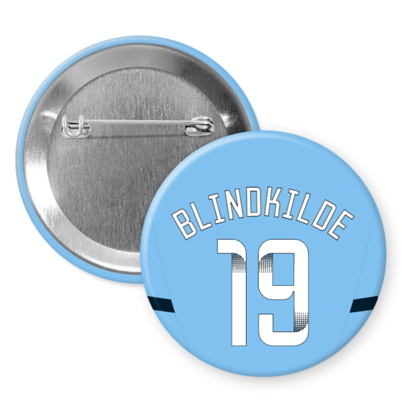 Man City Women Home Kit Style Player Badges (24/25 KIT)