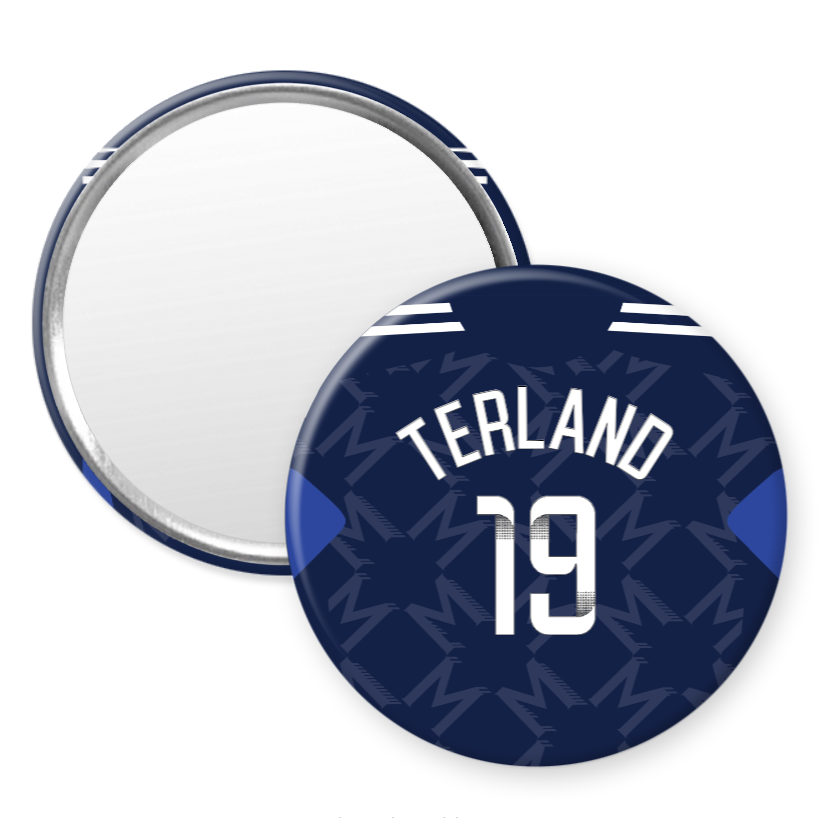 United Women Away Kit Style 58mm Pocket Mirror (24/25 KIT)