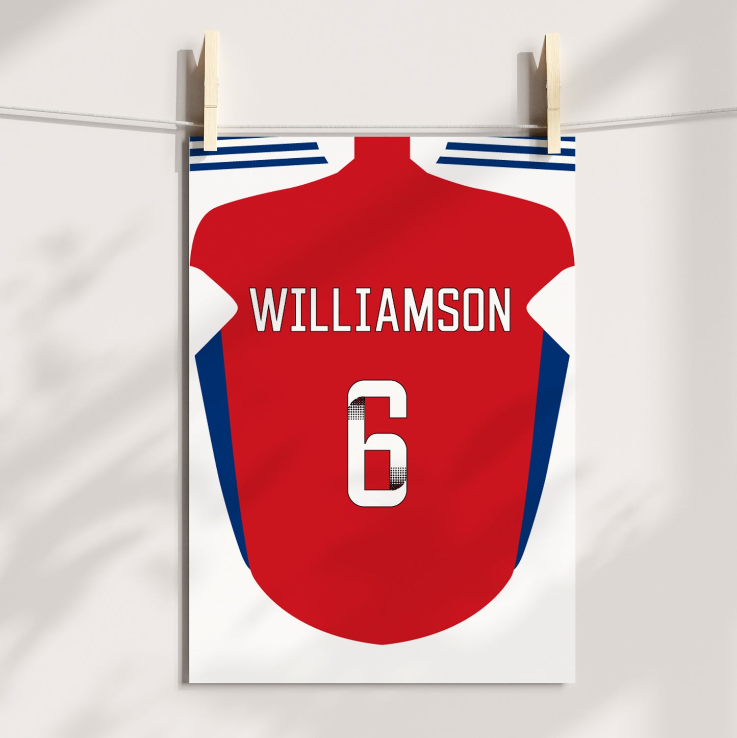 Arsenal Women Home Kit Poster (24/25 Kit)