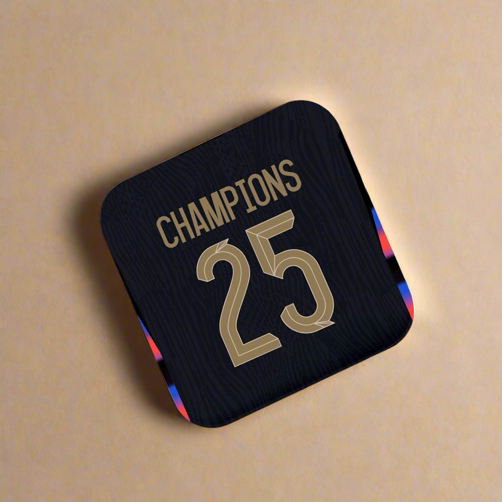 United Women Home Kit Shirt Metal Keyring (24/25 KIT) - RAINBOW EDITION