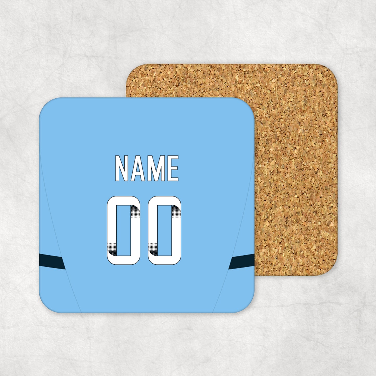 Man City Women Home Kit Coaster (24/25 Kit)