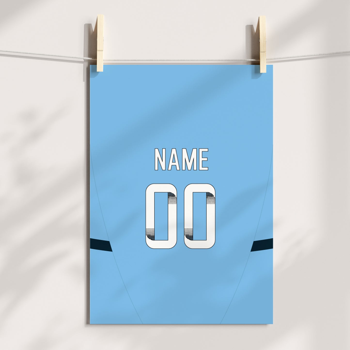 Man City Women Home Kit Poster (24/25 Kit)