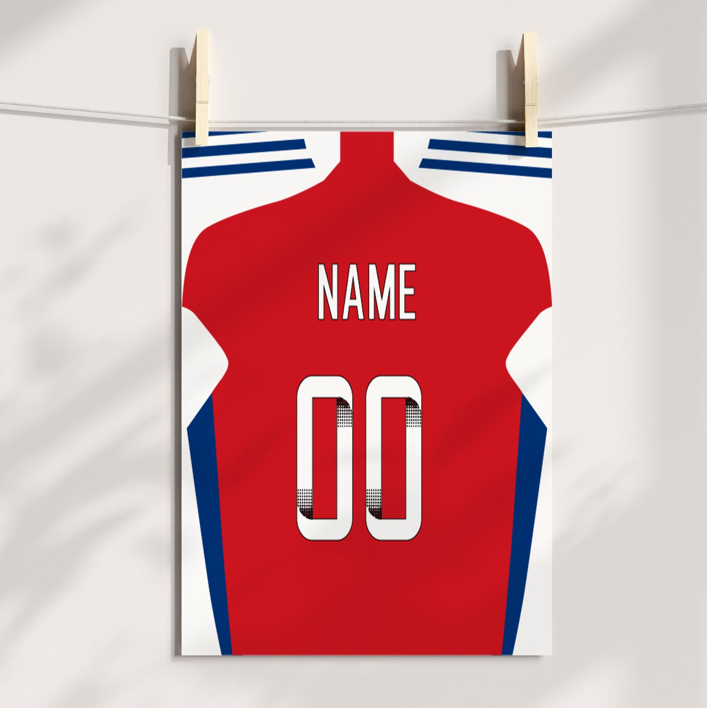 Arsenal Women Home Kit Poster (24/25 Kit)