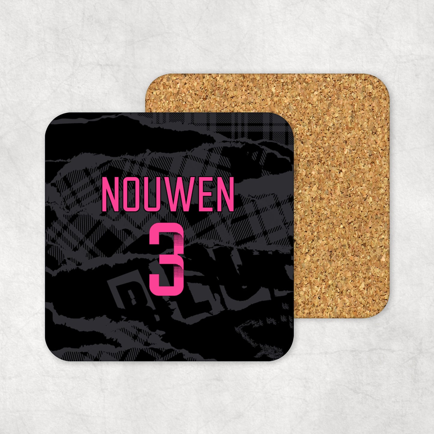 Chelsea Women Third Kit Coaster (24/25 Kit) - Pink Lettering