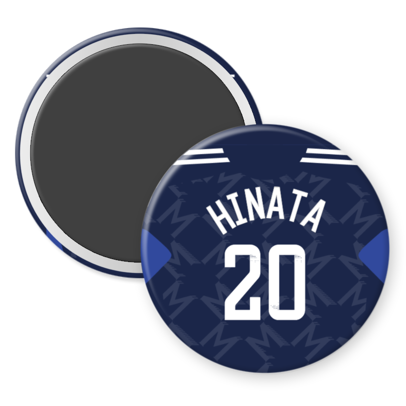 United Women Away Kit Player Fridge Magnets (24/25 KIT)