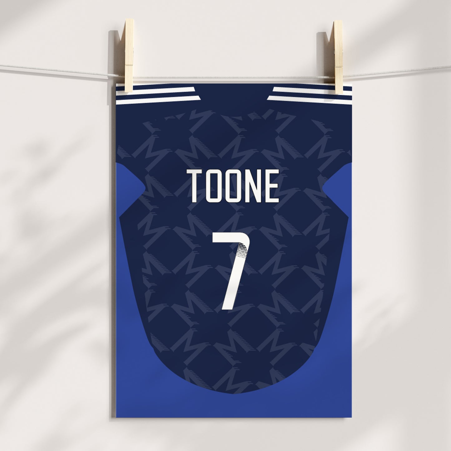 Man Utd Women Away Kit Poster (24/25 Kit)