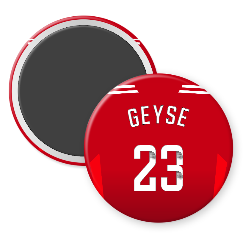 United Women Home Kit Player Fridge Magnets (24/25 KIT)