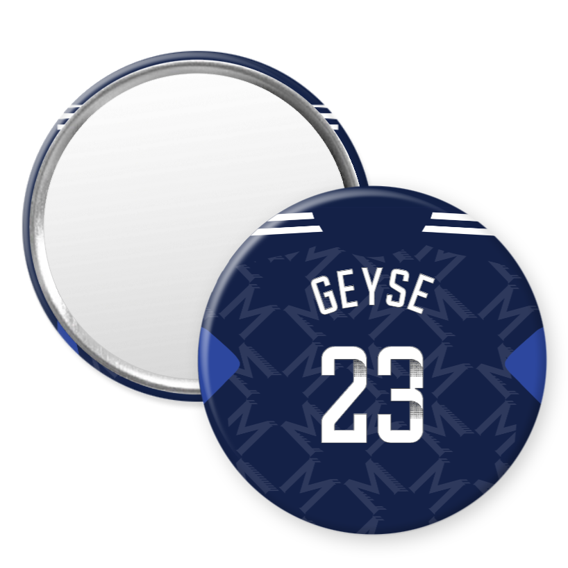 United Women Away Kit Style 58mm Pocket Mirror (24/25 KIT)