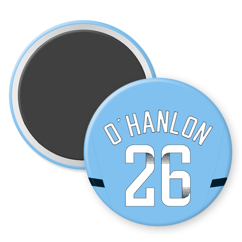 Man City Women Home Kit Player Fridge Magnets (24/25 KIT)