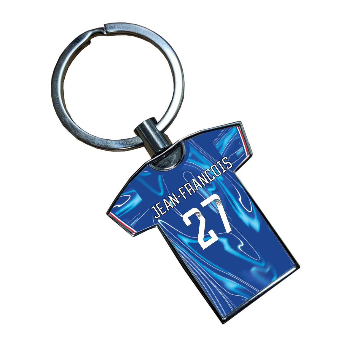 Chelsea Women Home Kit Shirt Metal Keyring (24/25 KIT)