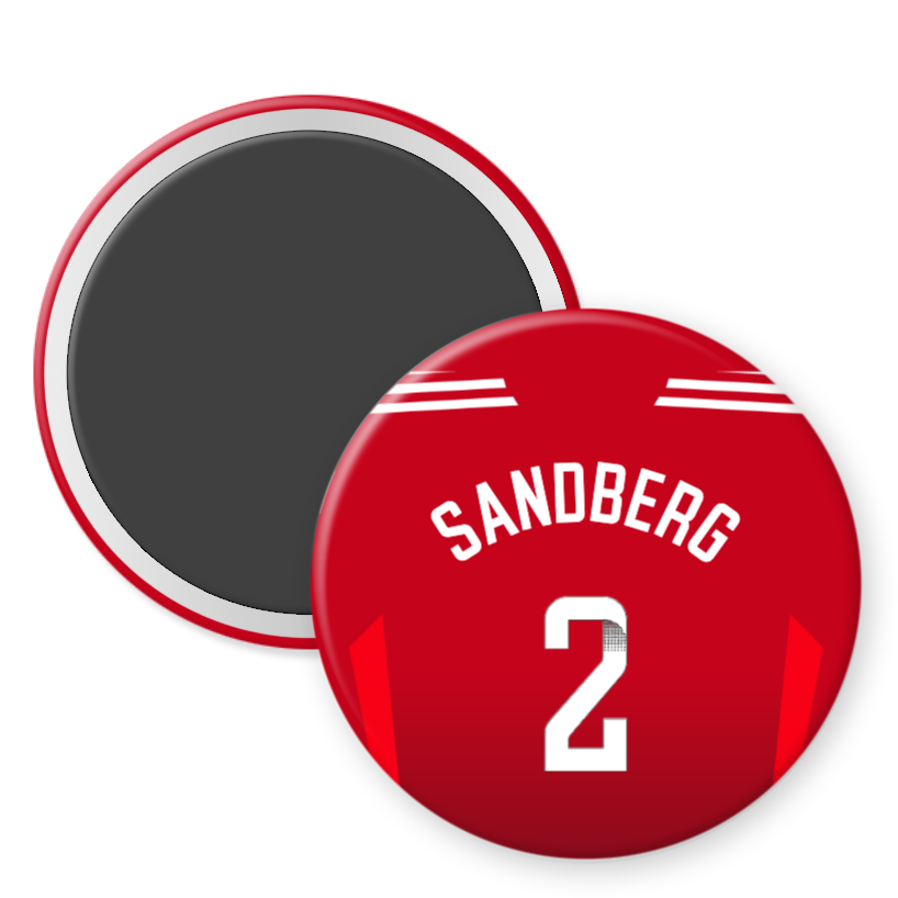 United Women Home Kit Player Fridge Magnets (24/25 KIT)