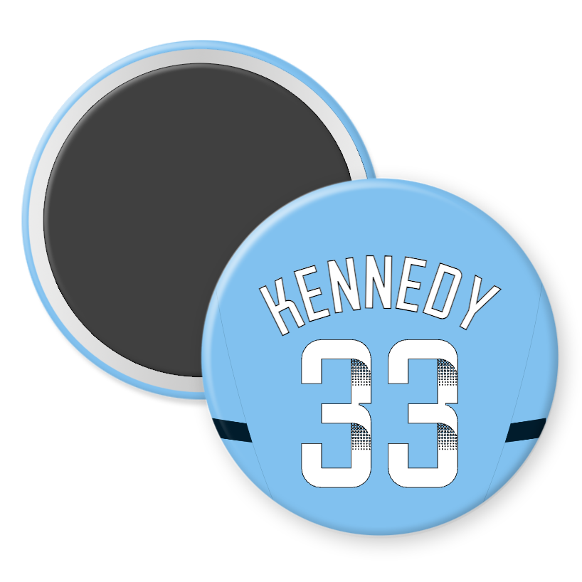 Man City Women Home Kit Player Fridge Magnets (24/25 KIT)