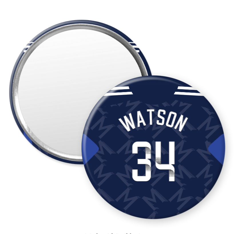 United Women Away Kit Style 58mm Pocket Mirror (24/25 KIT)