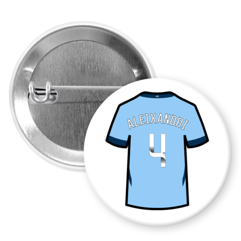 Man City Women Home Shirt Illustration Player Badges (24/25 KIT)