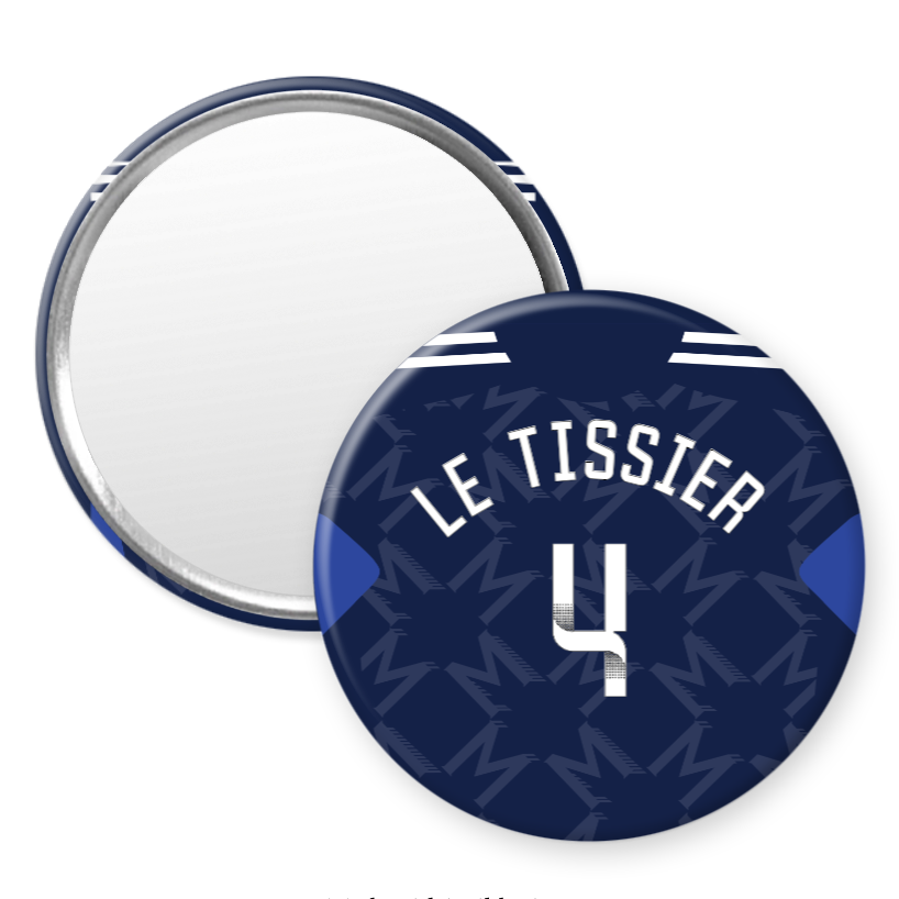 United Women Away Kit Style 58mm Pocket Mirror (24/25 KIT)